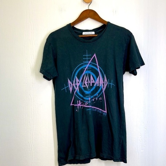 Daydreamer - Def Leppard Hysteria Tour 1987 -88 Graphic Short Sleeve T Shirt Sm - Picture 6 of 11